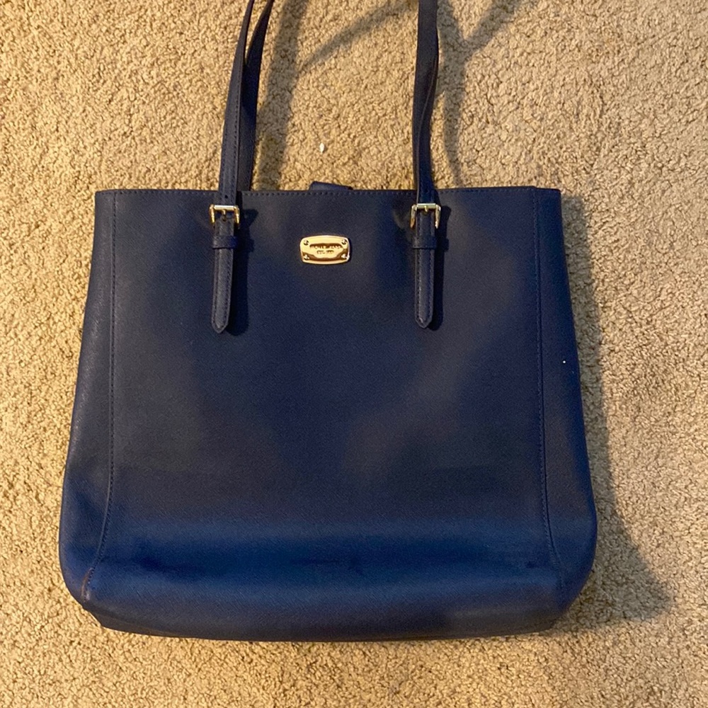 Navy Michael Kors bag